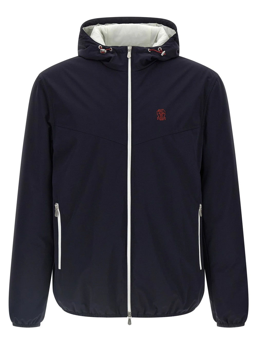 Brunello Cucinelli Blue Polyamide Shell Jacket - M