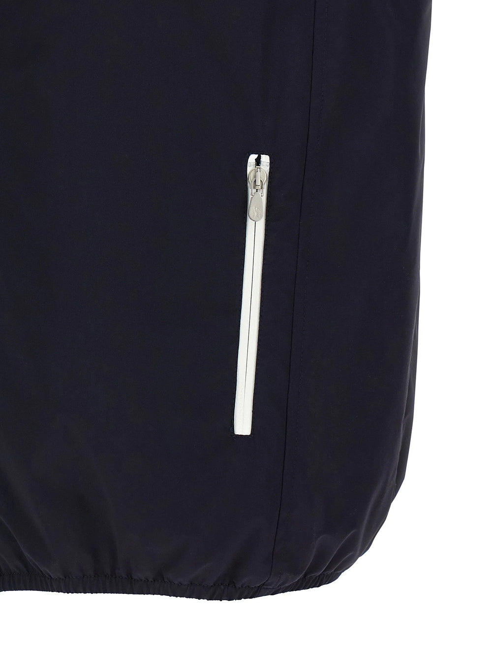 Brunello Cucinelli Blue Polyamide Sleeveless Jacket