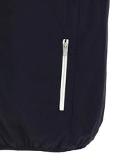 Brunello Cucinelli Blue Polyamide Sleeveless Jacket