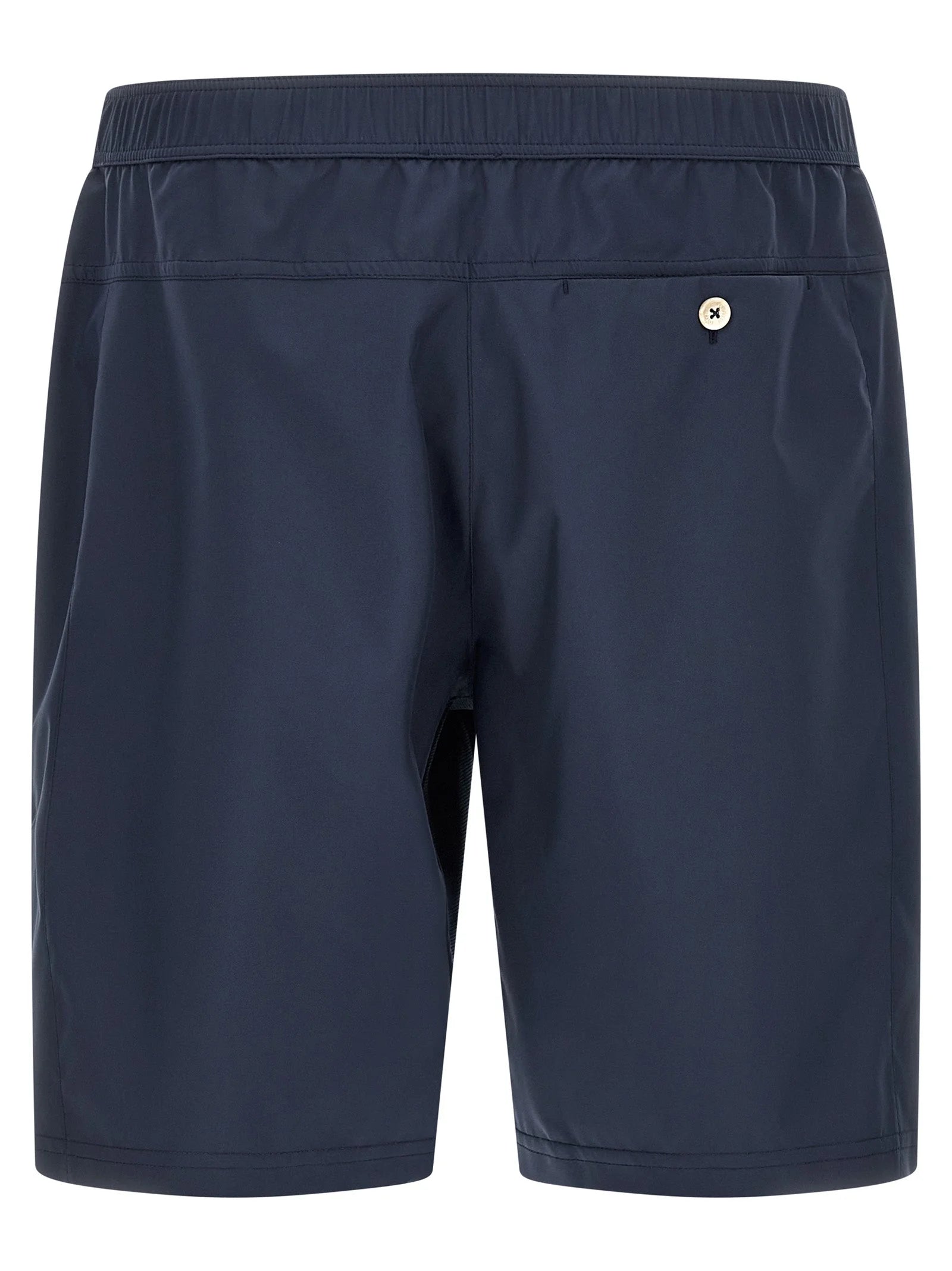 Brunello Cucinelli Blue Polyester Bermuda Shorts