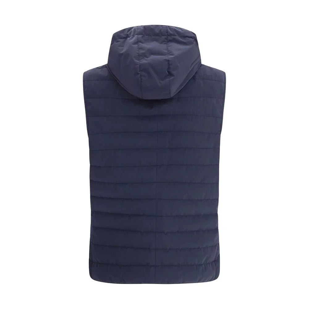 Brunello Cucinelli Blue Polyester Clothing