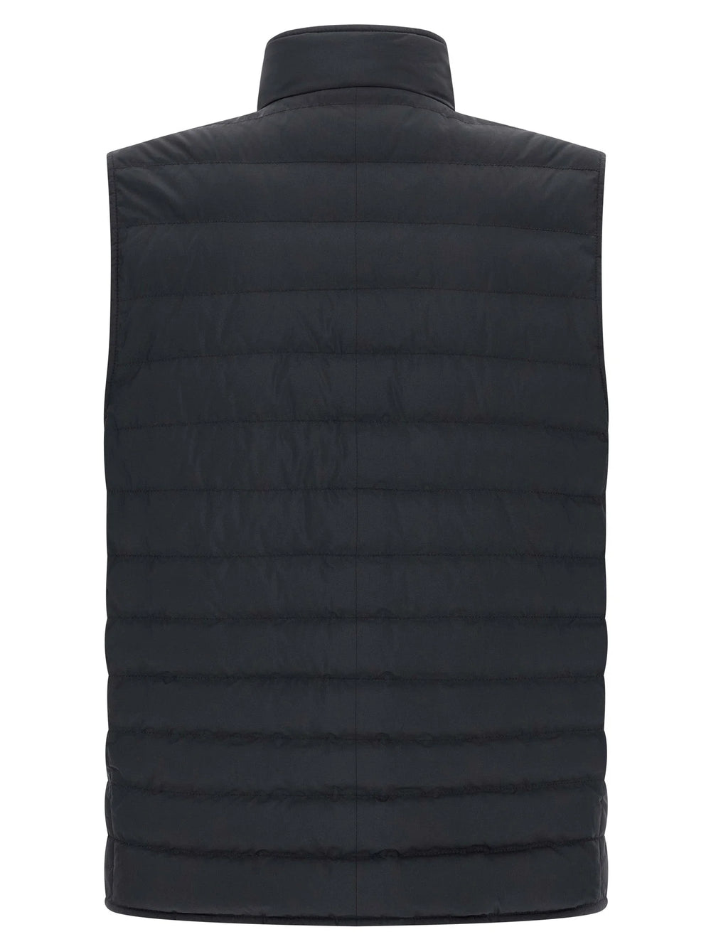 Brunello Cucinelli Blue Polyester Sleeveless Jacket