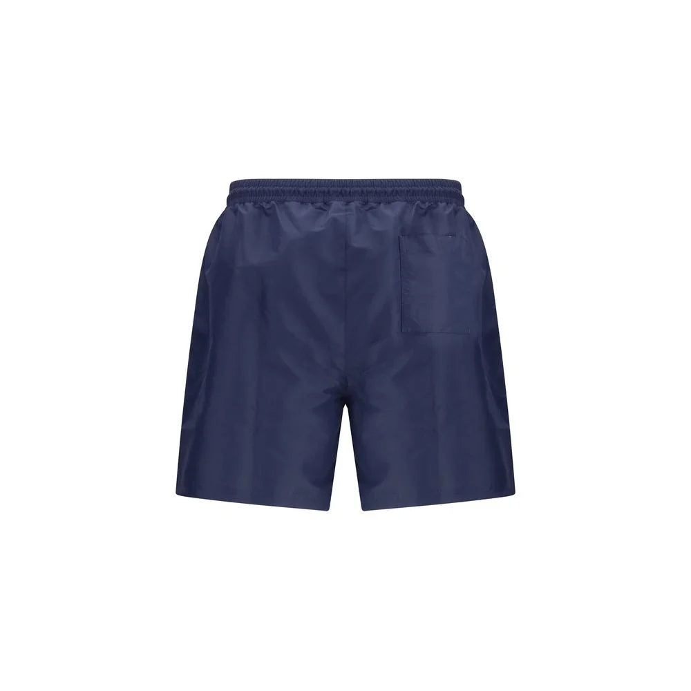 Brunello Cucinelli Blue Polyester Swim Shorts