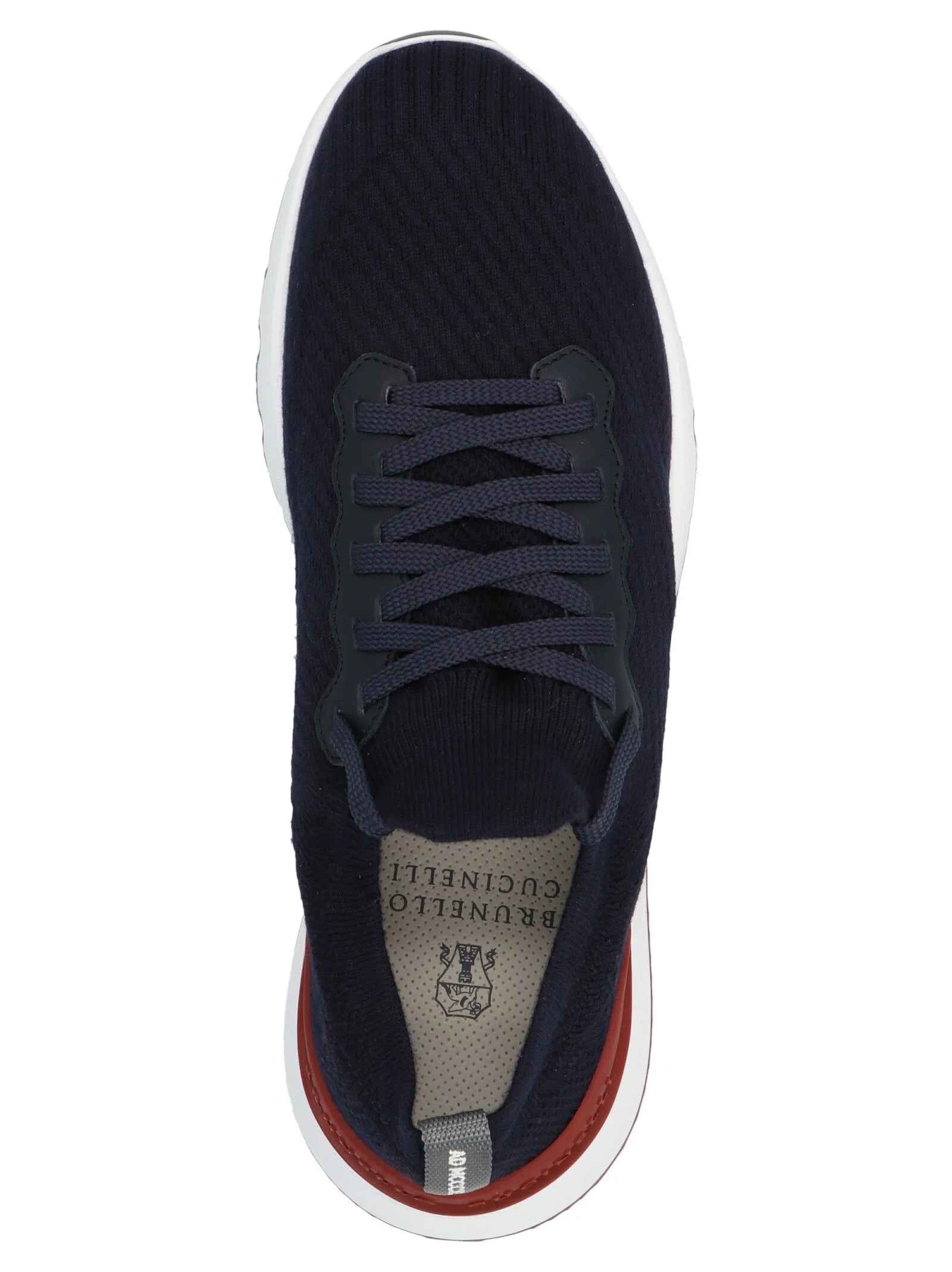 Brunello Cucinelli Blue Polyethylene Athletic Sneakers - EU45/US12