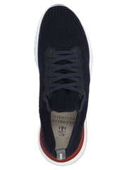 Brunello Cucinelli Blue Polyethylene Athletic Sneakers - EU45/US12