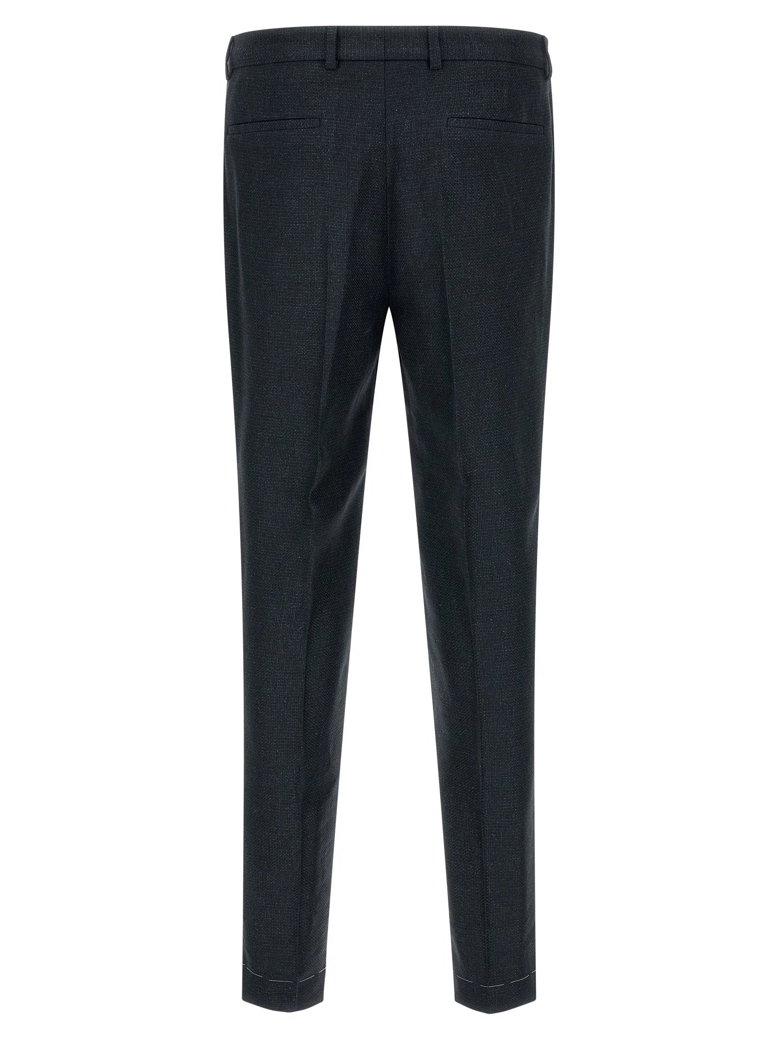 Brunello Cucinelli Blue Silk Two-Piece Suit