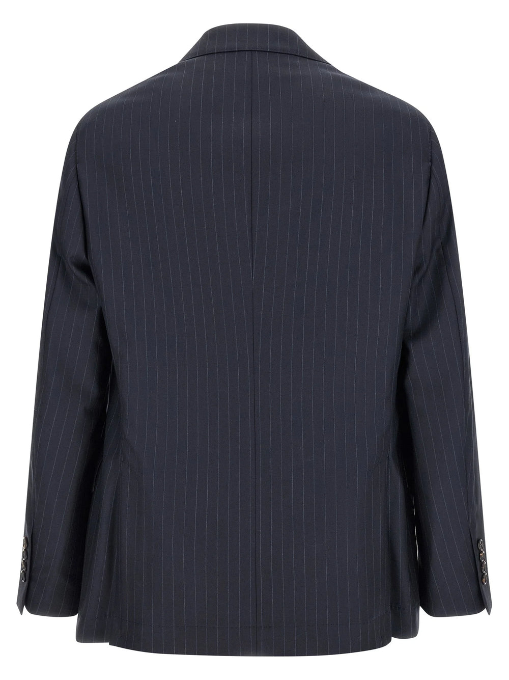 Brunello Cucinelli Blue Virgin Wool Blazer