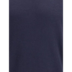Brunello Cucinelli Blue Wool Oves Aries Turtleneck