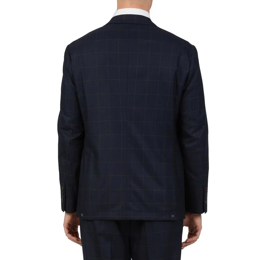 Brunello Cucinelli Blue Wool Two-Piece Suit - IT46 | S