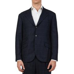 Brunello Cucinelli Blue Wool Two-Piece Suit - IT46 | S