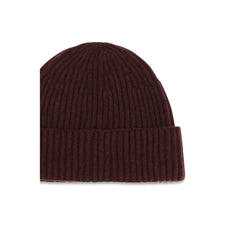 Brunello Cucinelli Bordeaux Cashmere Beanie