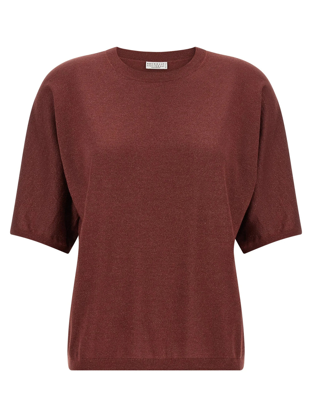Brunello Cucinelli Bordeaux Cashmere Cardigan