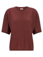 Brunello Cucinelli Bordeaux Cashmere Cardigan