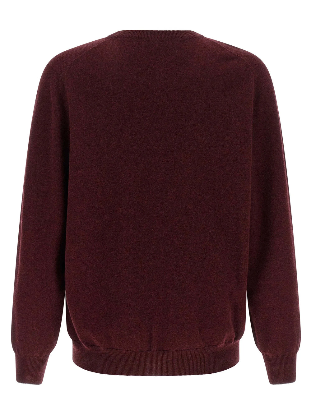 Brunello Cucinelli Bordeaux Cashmere Cardigan