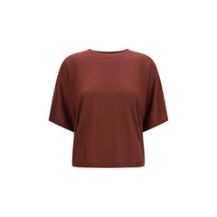 Brunello Cucinelli Bordeaux Cashmere Sweatshirt
