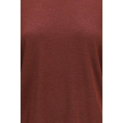 Brunello Cucinelli Bordeaux Cashmere Sweatshirt