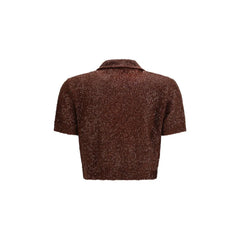Brunello Cucinelli Bordeaux Linen Shortsleeve Shirt - M