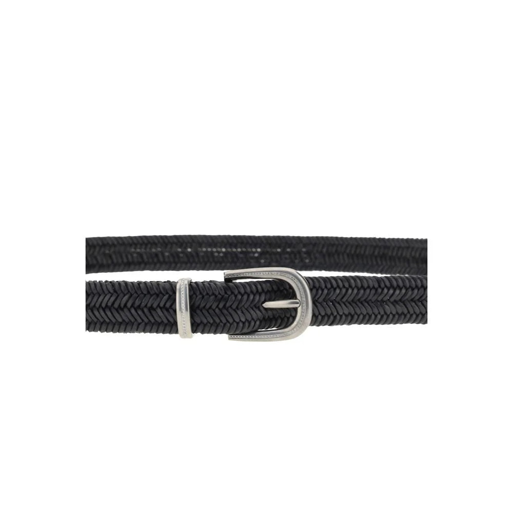 Brunello Cucinelli Braided stretch leather Belt - S - Belts