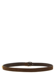 Brunello Cucinelli Brown Bull Skin Belt