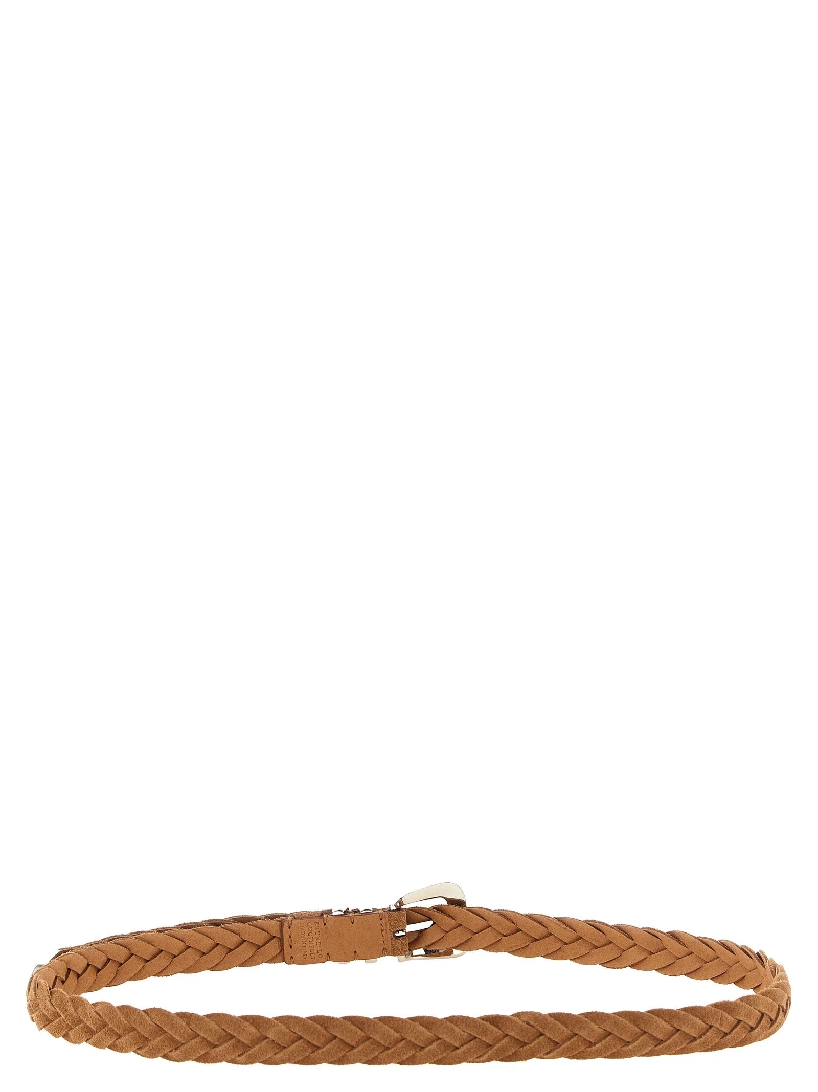 Brunello Cucinelli Brown Bull Skin Regular Belt - 95 cm / 38 Inches