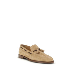 Mocassins en cuir de veau marron Brunello Cucinelli Bos Taurus - EU43.5/US10.5