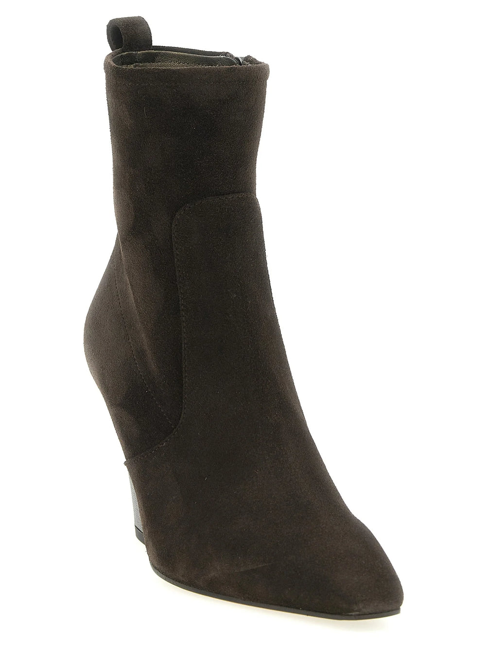 Brunello Cucinelli Brown Calfskin Ankle Boots