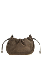 Brunello Cucinelli Brown Calfskin Crossbody Bag