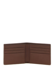 Brunello Cucinelli Brown Calfskin Leather Wallet