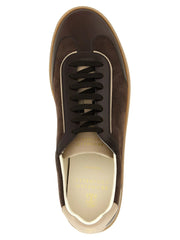 Brunello Cucinelli Brown Calfskin Low Top Sneakers - EU44/US11