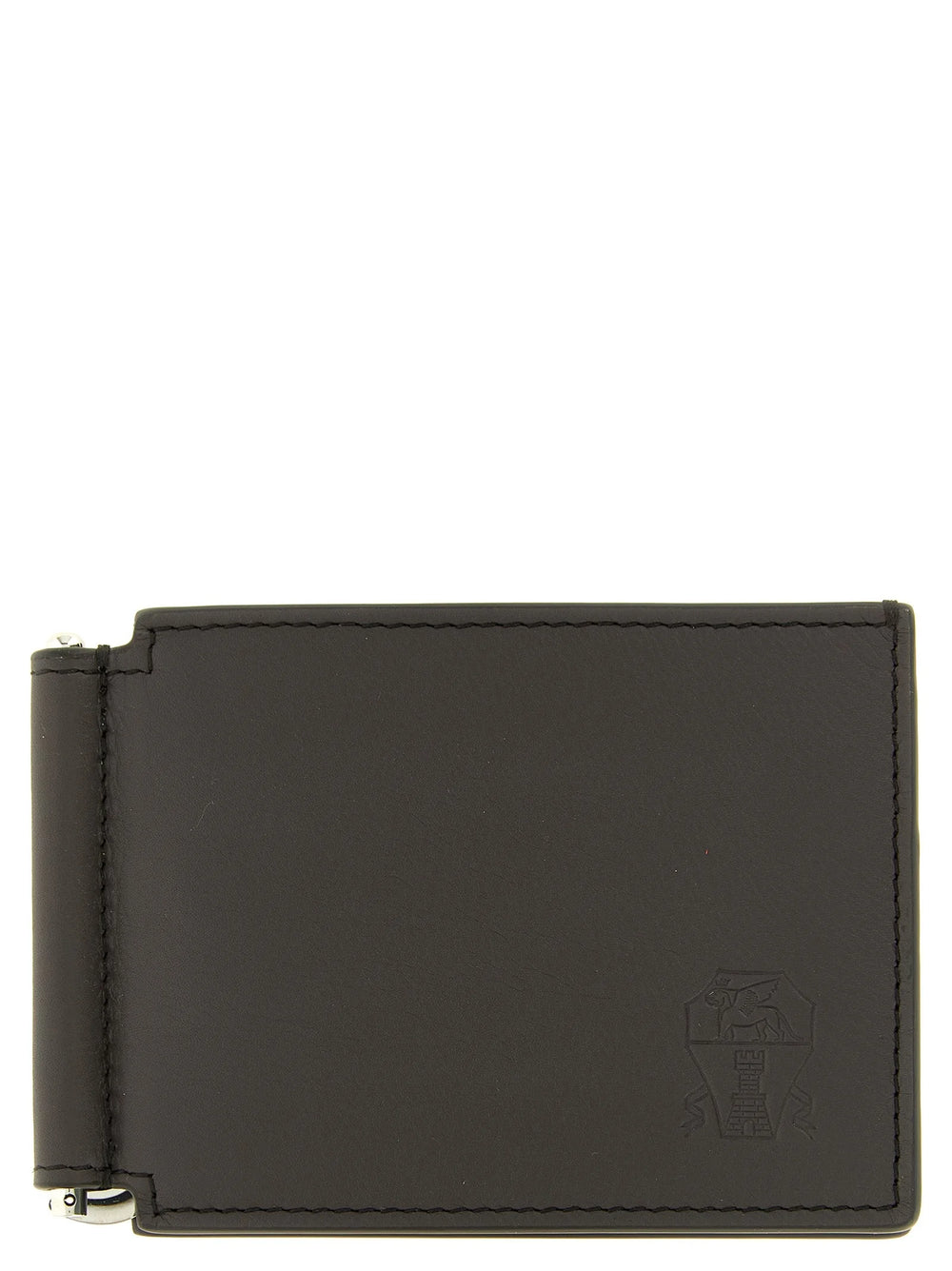 Brunello Cucinelli Brown Calfskin Money Clip