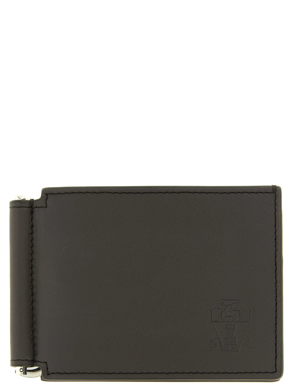 Brunello Cucinelli Brown Calfskin Money Clip