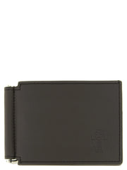 Brunello Cucinelli Brown Calfskin Money Clip