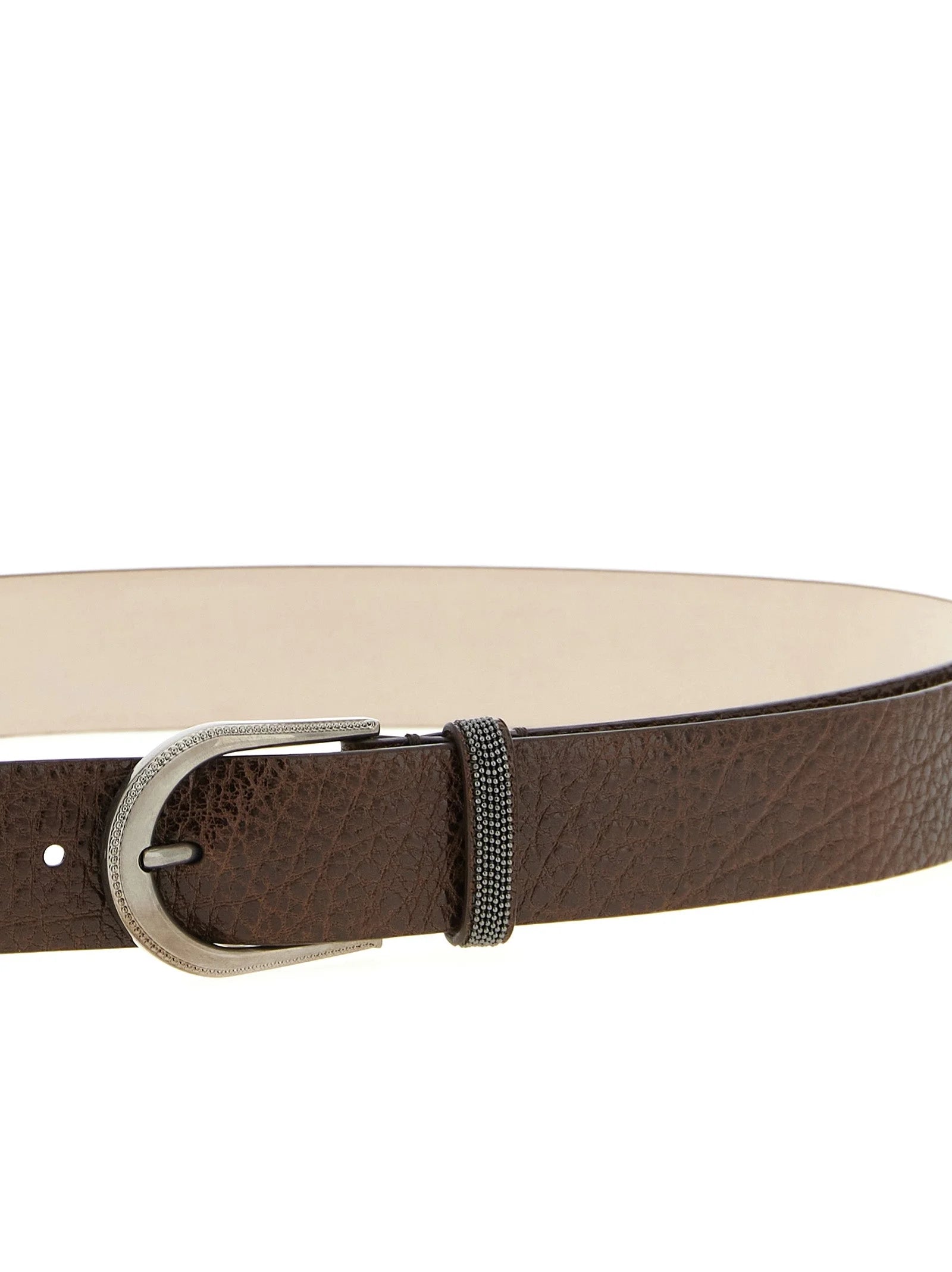 Brunello Cucinelli Brown Calfskin Regular Belt - M