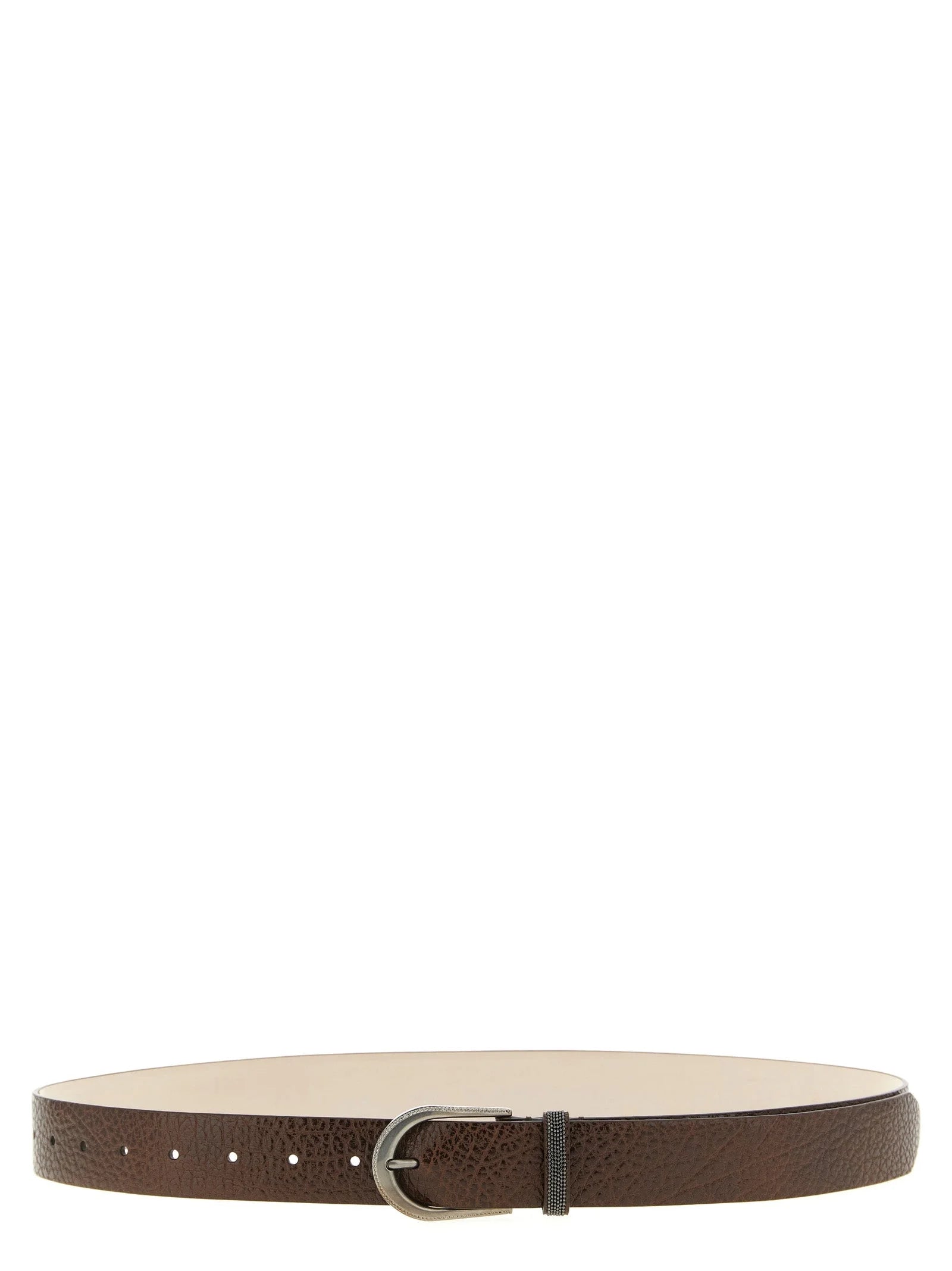Brunello Cucinelli Brown Calfskin Regular Belt - M
