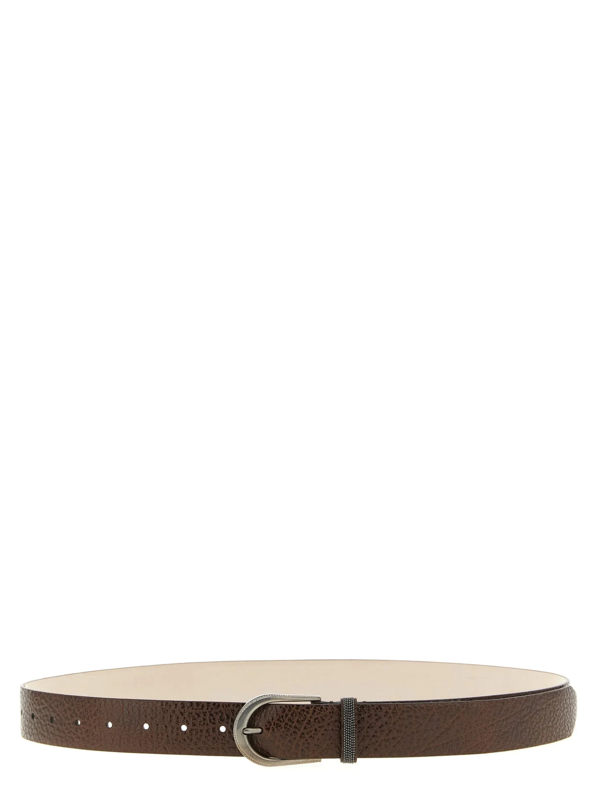 Brunello Cucinelli Brown Calfskin Regular Belt - M