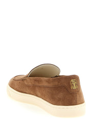 Brunello Cucinelli Brown Calfskin Slip-On Loafers - EU 42 | US 9
