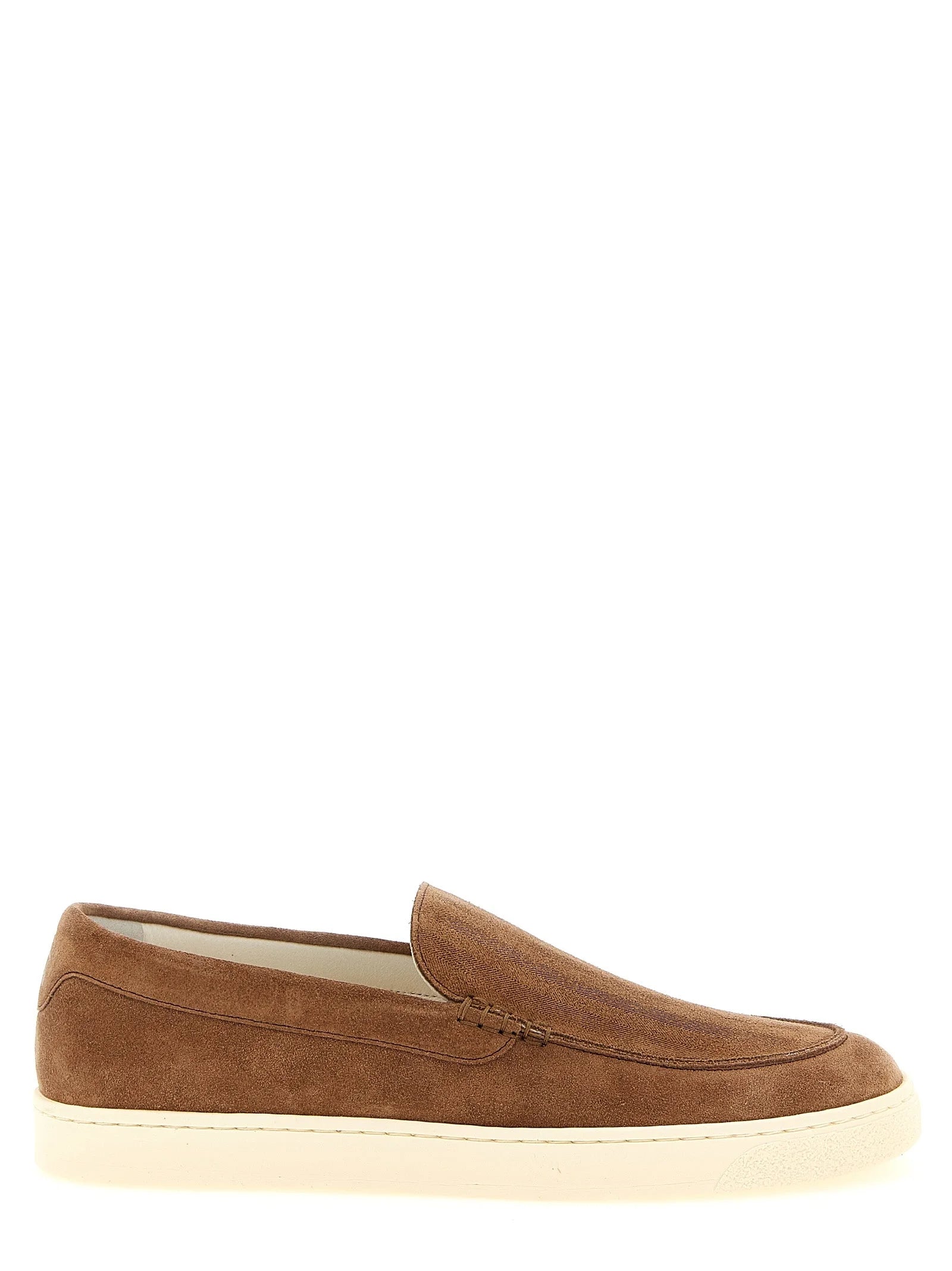 Brunello Cucinelli Brown Calfskin Slip-On Loafers - EU 42 | US 9