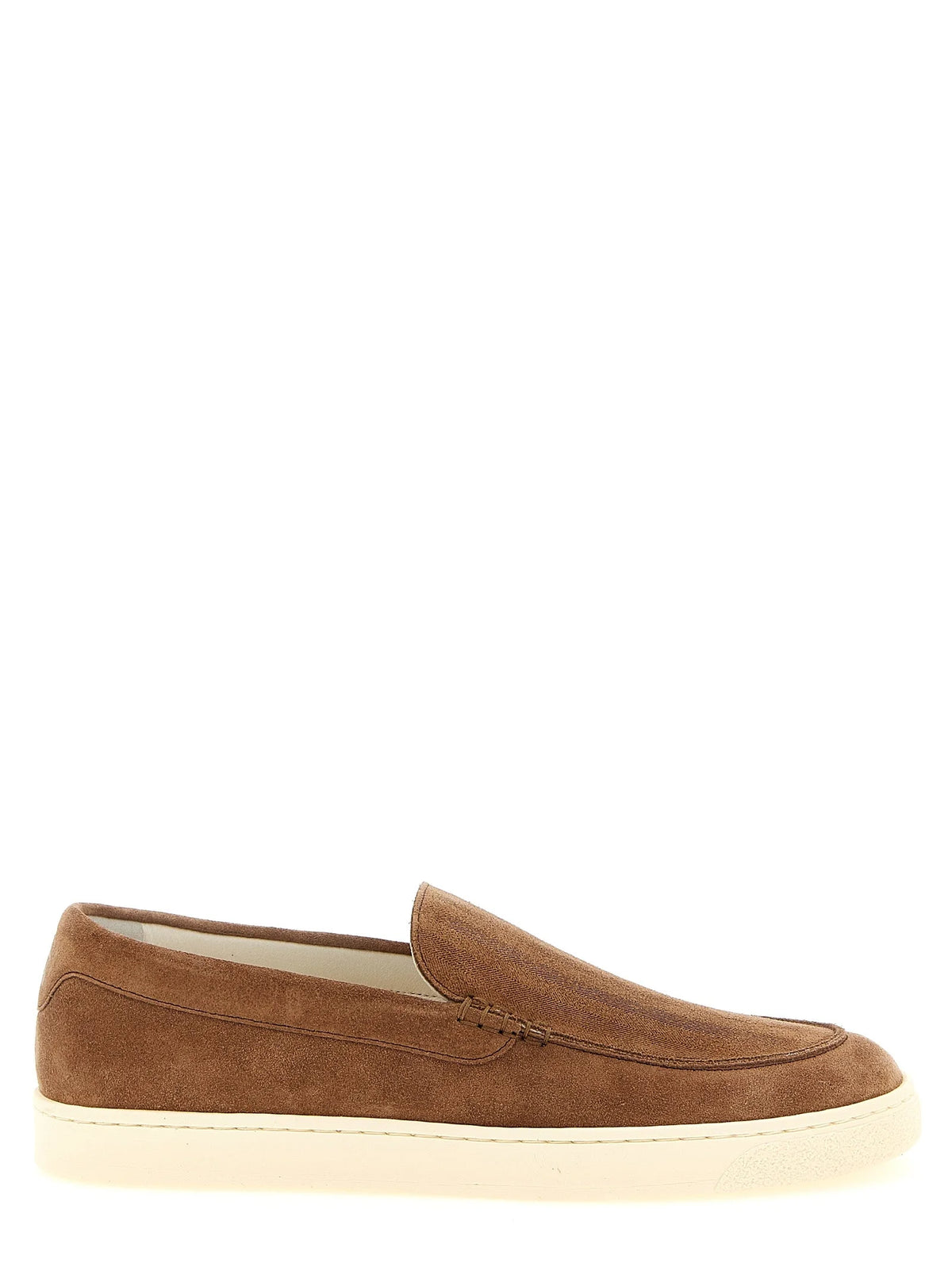 Brunello Cucinelli Brown Calfskin Slip-On Loafers - EU 42 | US 9