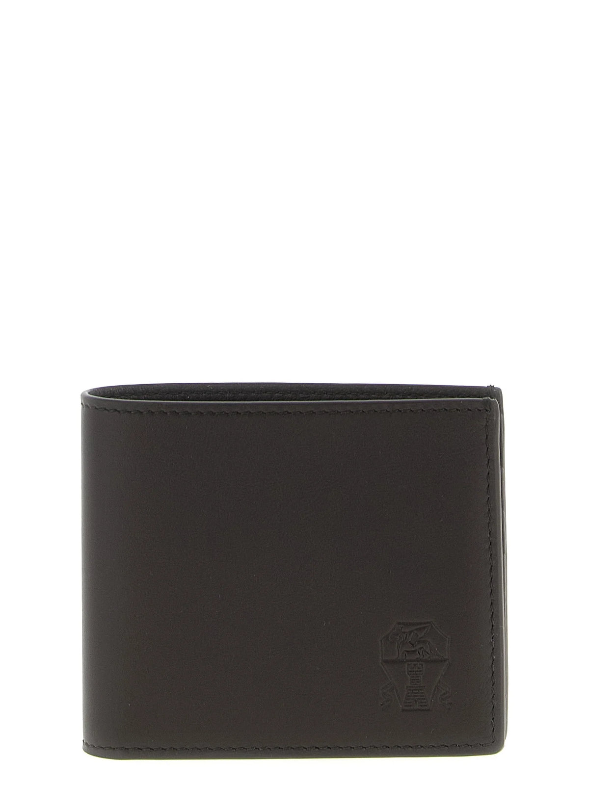Brunello Cucinelli Brown Calfskin Wallet