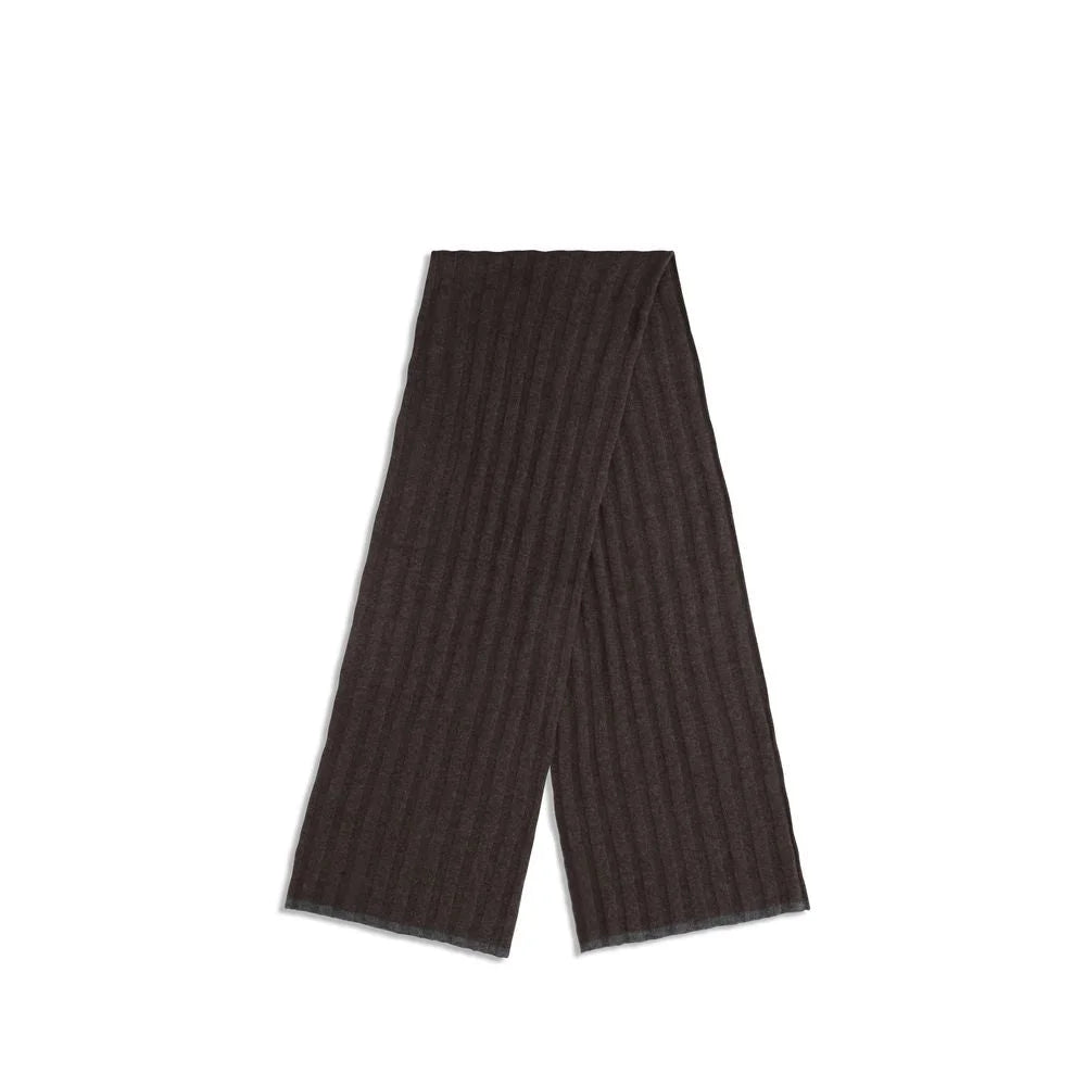 Brunello Cucinelli Brown Cashmere Scarf