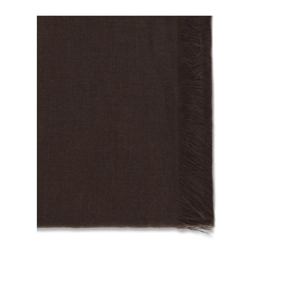 Brunello Cucinelli Brown Cashmere Scarf