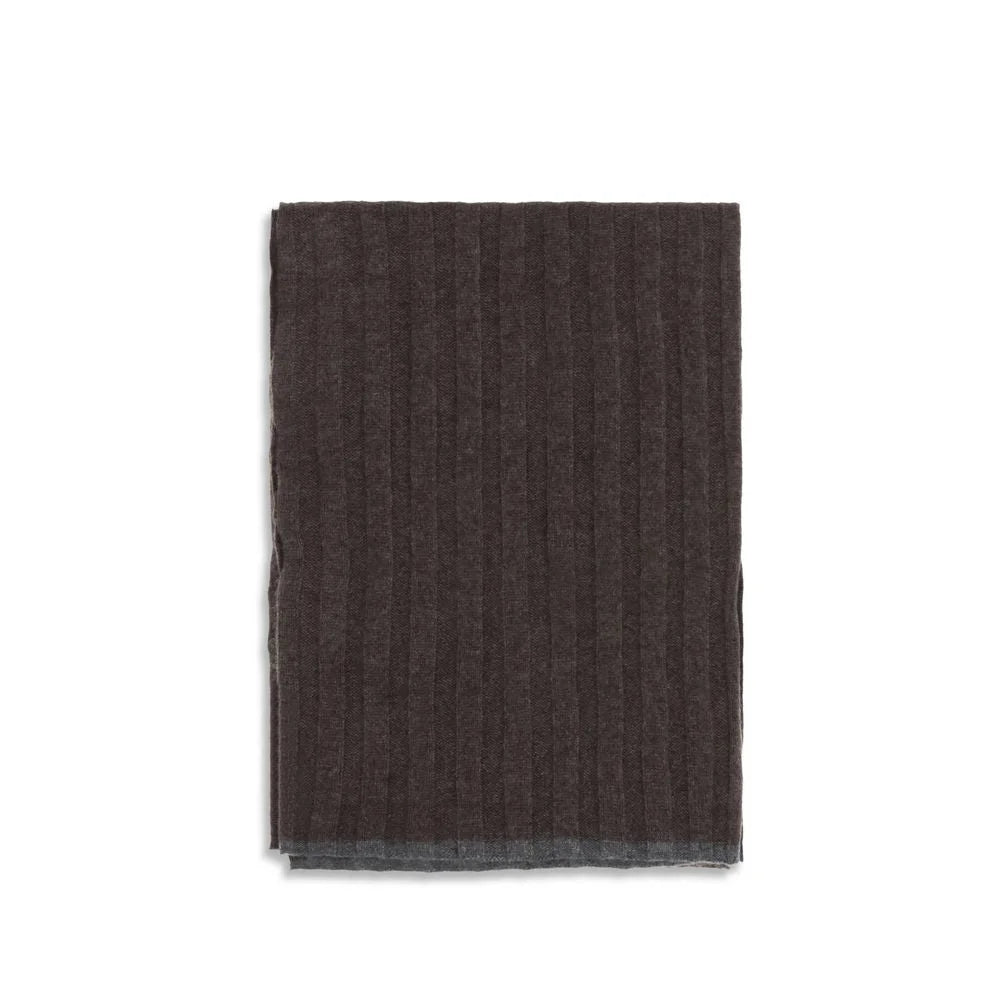 Brunello Cucinelli Brown Cashmere Scarf