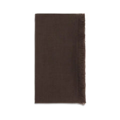 Brunello Cucinelli Brown Cashmere Scarf