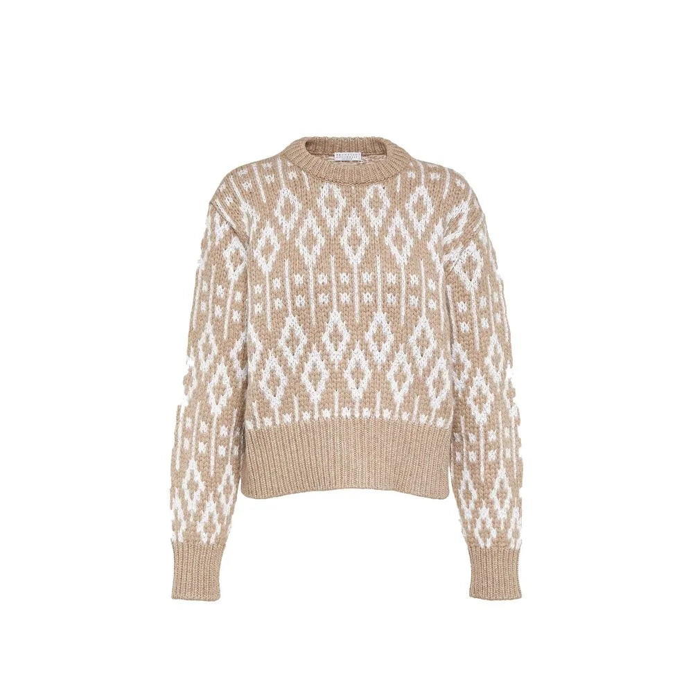 Brunello Cucinelli Brown Cashmere Sweater
