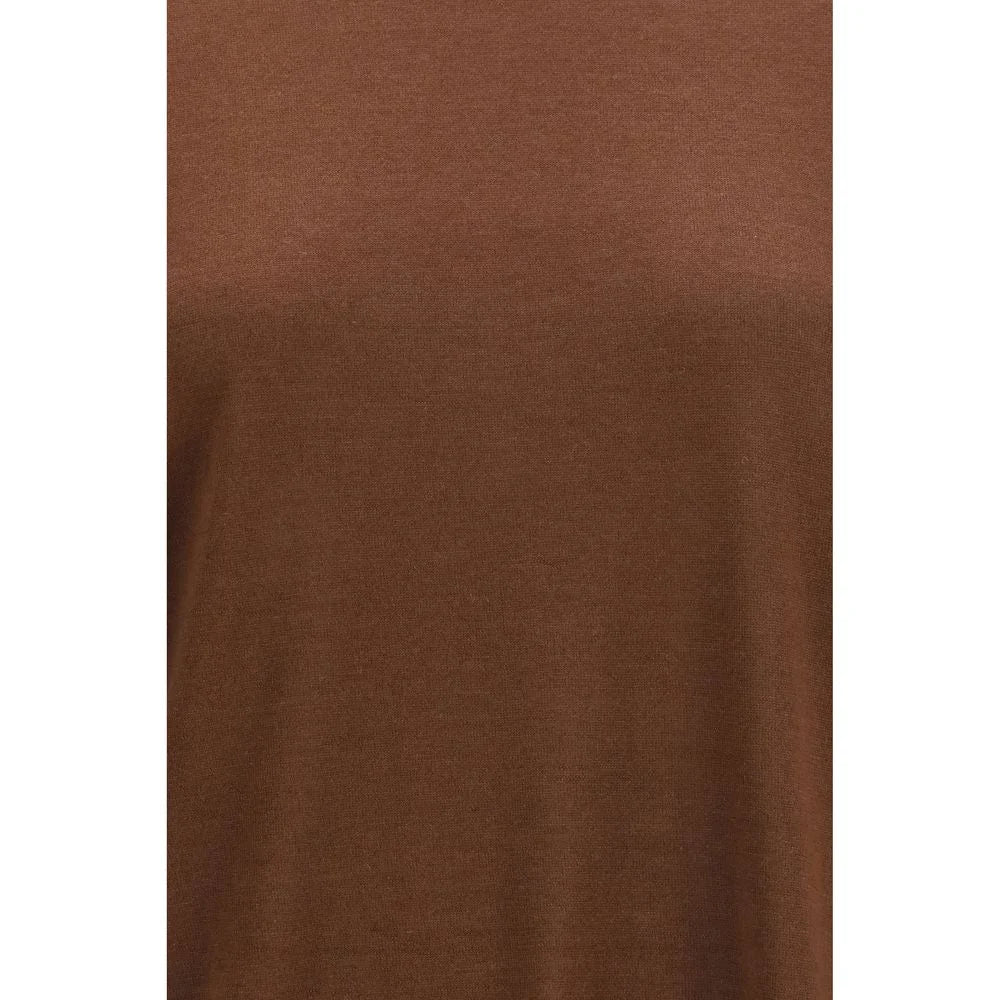 Brunello Cucinelli Brown Cashmere Sweatshirt