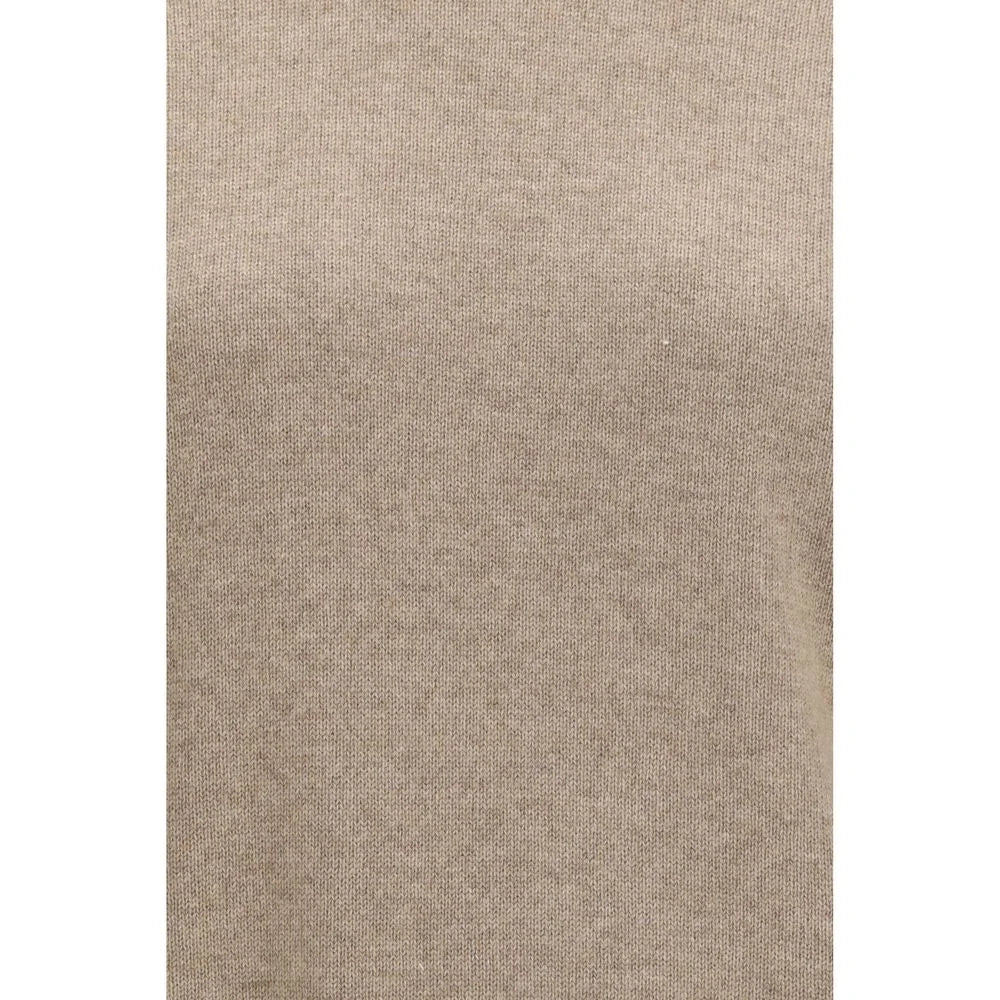 Brunello Cucinelli Brown Cashmere Turtleneck