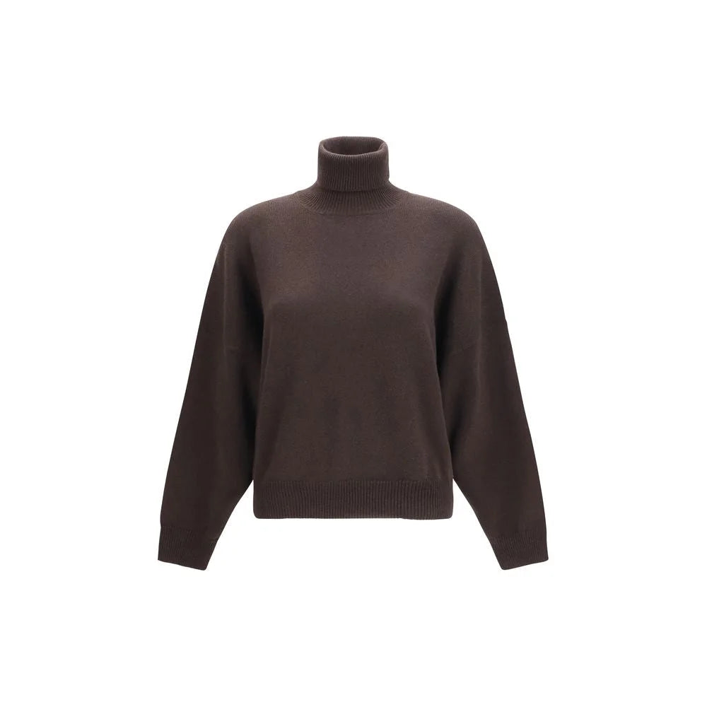 Brunello Cucinelli Brown Cashmere Turtleneck
