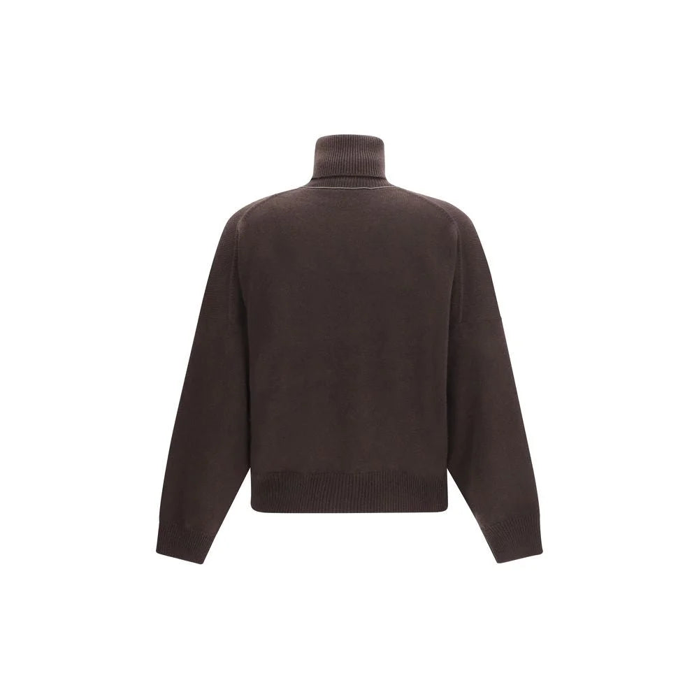 Brunello Cucinelli Brown Cashmere Turtleneck