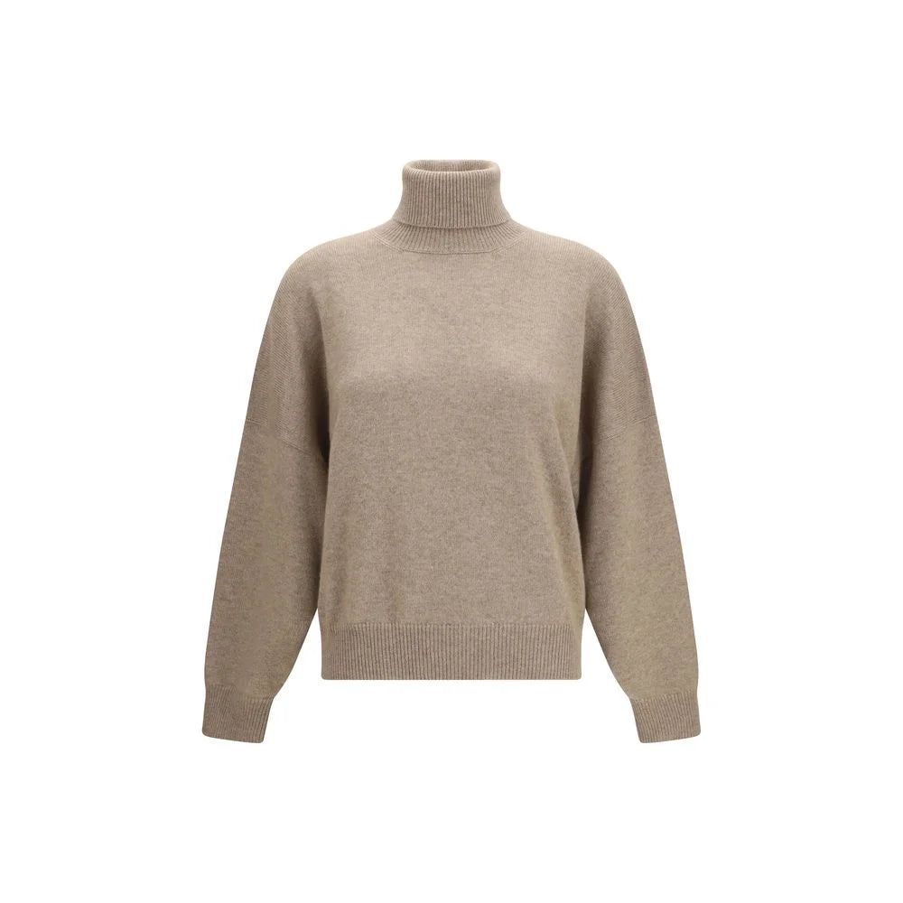 Brunello Cucinelli Brown Cashmere Turtleneck