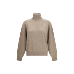 Brunello Cucinelli Brown Cashmere Turtleneck